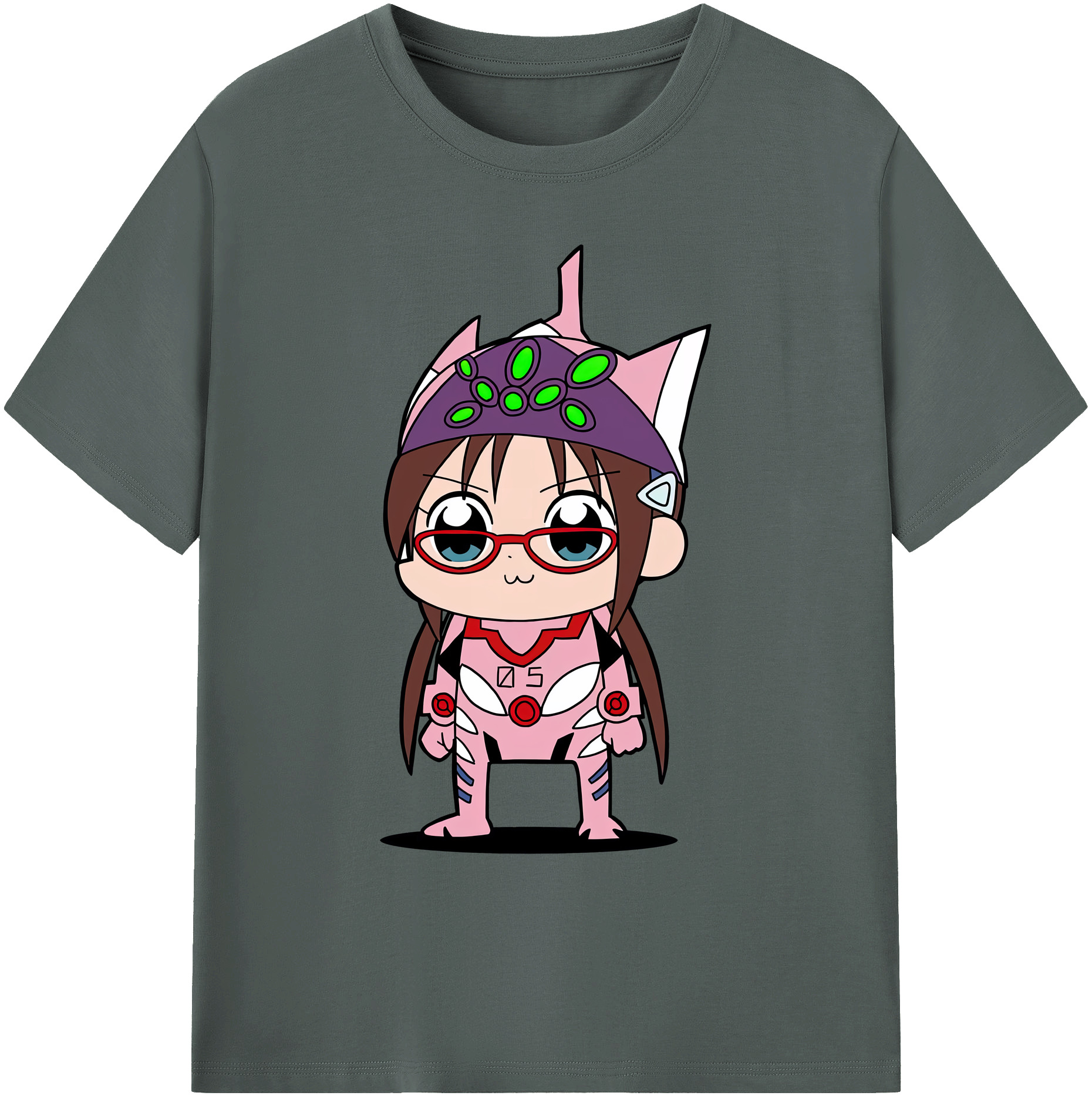 （画像用） EVA 新世紀エヴァンゲリオン 綿100％ メンズ半袖Tシャツ｜肌触りやわらか＆通気性